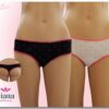 30051 boxer string poua 2 30051 - Ελαστικό μποξεράκι Μπρασίλ -Σχέδιο Πουά