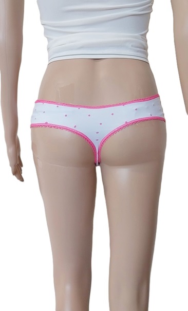 30051 boxer string poua leyko 22 30051 - Ελαστικό μποξεράκι Μπρασίλ -Σχέδιο Πουά