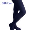 556 kalson 300 den mple 3 556 - Αδιαφανές Καλσόν 300D με 3-διάστατη πλέξη