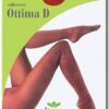 983-OTTIMA D 983 - Αδιαφανές Καλσόν 50D σε Μπορντώ & Πορτοκαλί