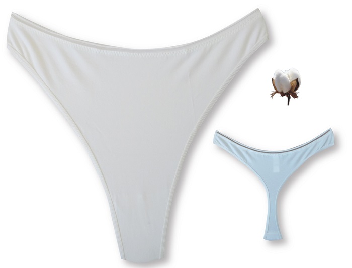 30029 BAMBAKERO STRING 1 30029 - Βαμβακερό Στρινγκ με Χαμηλή Μέση