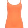30018 CAMISOLE portokali 3 30018 - Ελαστικό καμισόλ με Λεπτή Τιράντα