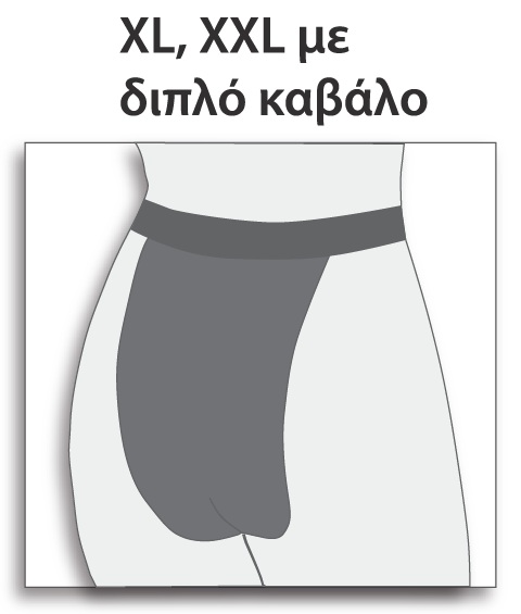 989 - Ελαστικό Διαφανές Καλσόν 15D σε XL, XXL