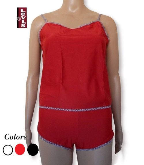 50930 - Camisole LEVIS Red, thin stripe