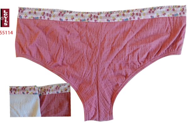 55114-Βαμβακερό Boxer LEVIS με Δαντέλα Floral 55114-Βαμβακερό Boxer LEVIS με Δαντέλα Floral