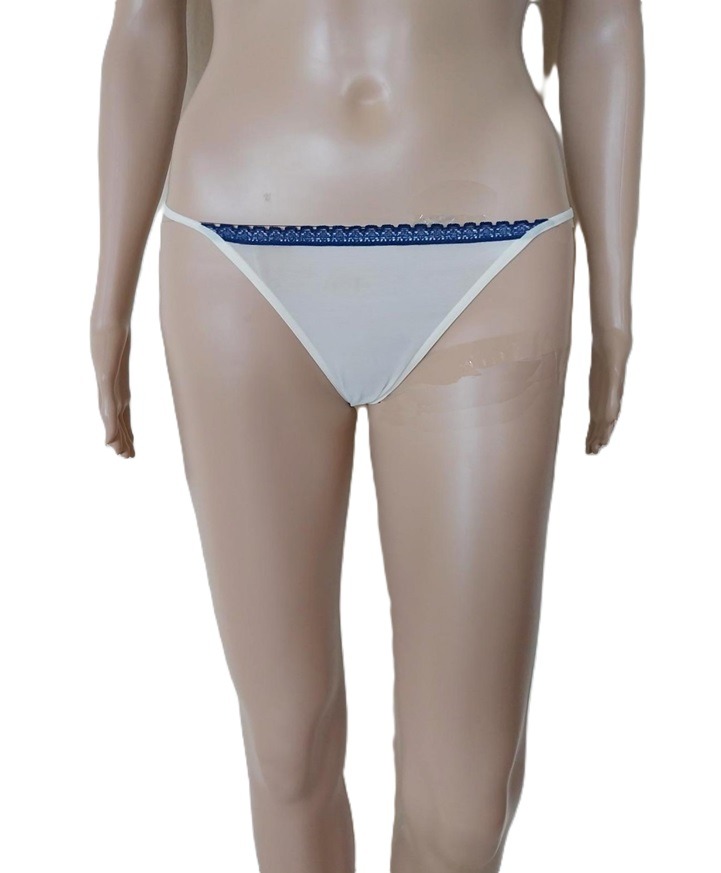 2210 slip touli mpez 1 2210 Ημι-διαφανές Σλιπ με τούλι και Κορδονάκι -3 τεμ.