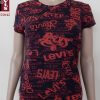 55042 Βαμβακερό Τ-Shirt LEVIS "All over print" με Κοντό Μανίκι Βαμβακερή κοντομάνικη μπλούζα LEVIS