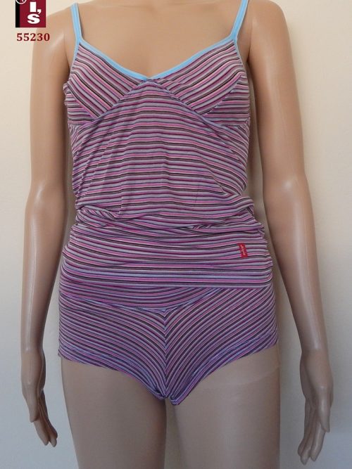 55230 - Βαμβακερό Camisole LEVIS Multi stripes με Τιράντα