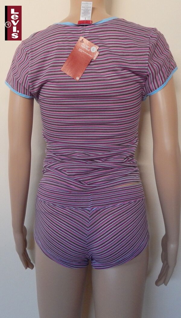 55243 - Βαμβακερό Τ-Shirt LEVIS "Multi stripes" με Κοντό Μανίκι 55243 - Βαμβακερό Τ-Shirt LEVIS "Multi stripes" με Κοντό Μανίκι