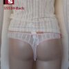 55510-Βαμβακερό Ημι-διαφανές string LEVIS με Δαντέλα 55510-Βαμβακερό Ημι-διαφανές string LEVIS με Δαντέλα
