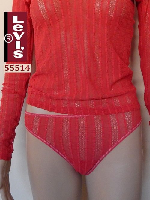 55514 - Ημι-διαφανές σλιπ LEVIS με Δαντέλα