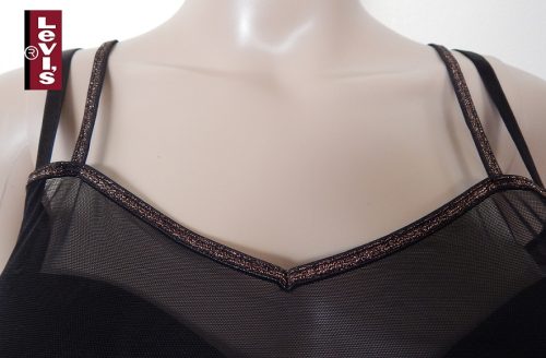 50830 Ημι-διαφανές Camisole LEVIS με Λεπτή Τιράντα