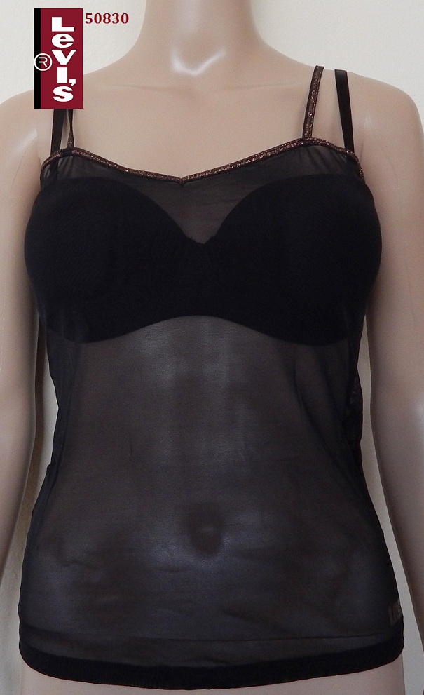 50830 Ημι-διαφανές Camisole LEVIS με Λεπτή Τιράντα 50830 Ημι-διαφανές Camisole LEVIS με Λεπτή Τιράντα