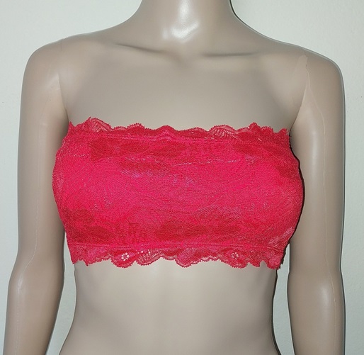 81-2 BANDEAU 81 81-2 Μπουστάκι Bandeau με δαντέλα