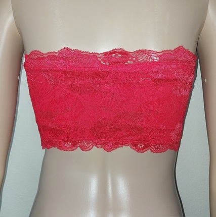 81-2 BANDEAU 82 81-2 Μπουστάκι Bandeau με δαντέλα