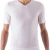251 TSHIRT LEYKO 81 251 - Ανδρική Ελαστική Μπλούζα με Λαιμόκοψη