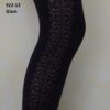 922-13 Διαφανές Ελαστικό Καλσόν με Σχέδιο "Glam" σε Γραμμή στο πλάι 922-13 Διαφανές Ελαστικό Καλσόν με Σχέδιο "Glam" σε Γραμμή στο πλάι