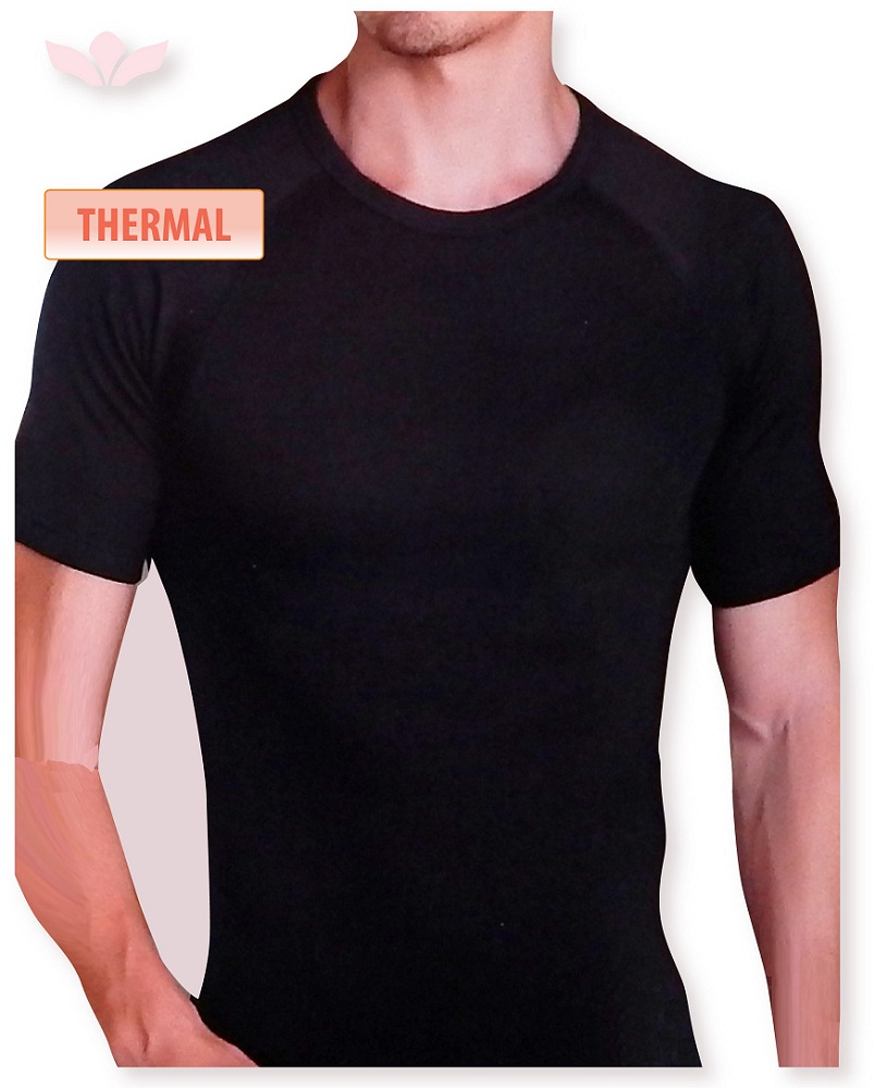 60879-2 andriko thermiko t-shirt 60879-2 Ανδρική Θερμική Κοντομάνικη Μπλούζα
