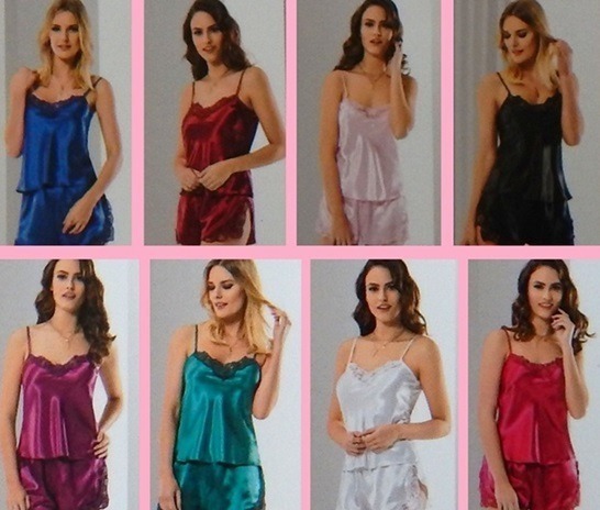 2214-2 baby doll 81 2214-2 Baby doll σετ με τιράντα και δαντέλλα