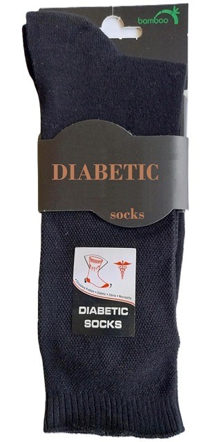 328-4 kaltsa xoris lastixo diavitiki bambou 4 328-4 Κάλτσα για ευαίσθητα πόδια & διαβητικούς από ΜΠΑΜΠΟΥ