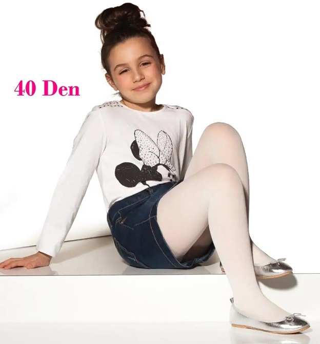 B58 - Παιδικό αδιαφανές Καλσόν 40D Mousse