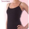107 camisole sensitive mayro 8 107 - Ελαστικό καμισόλ με τιράντα με μεταξένια αίσθηση