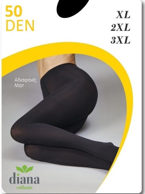 Aδιαφανές Καλσόν 50 Den XL XXL 3XL