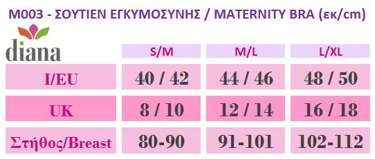 M003 - Διαπνέον Σουτιέν Θηλασμού