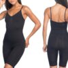 502071 OLOSOMOS KORSE Black 502071 - Ολόσωμος Κορσές με τιράντα