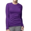 30027-2 Ελαστικό T-Shirt με Μακρύ Μανίκι Χωρίς Ραφές -Λιλά 30027-2 Ελαστική Μακρυμάνικη Μπλούζα Λιλά