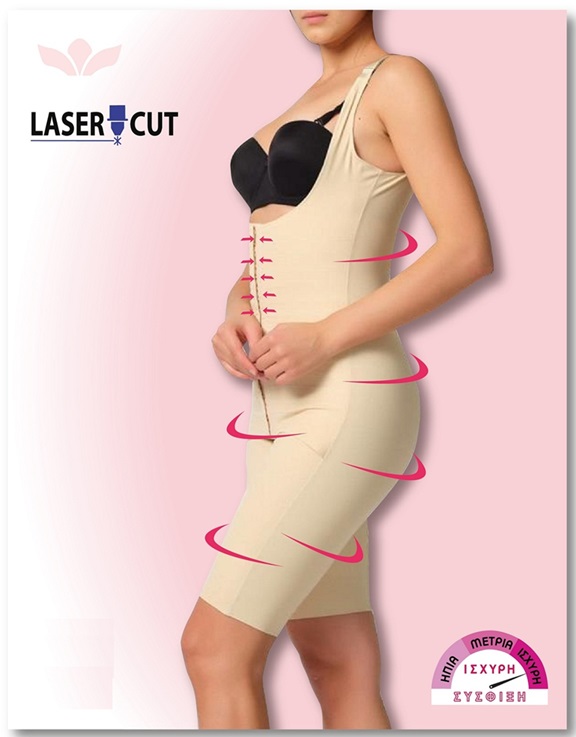 502915 olosomo korse lazer 111 502915 - Ολόσωμο Κορσέ με κούμπωμα και διπλή ζώνη