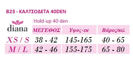 B23 - Ελαστική Hμι-διαφανής Καλτσοδέτα 40D με δαντέλα και σιλικόνη B23 - Ελαστική Hμι-διαφανής Καλτσοδέτα 40D με δαντέλα και σιλικόνη