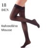 960 - Διαφανής Καλτσοδέτα Mousse 18D 960 - Διαφανής Καλτσοδέτα Mousse 18D