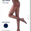 B05 - Ελαστικό διαφανές Καλσόν 20 Den -Μπλε-Marine