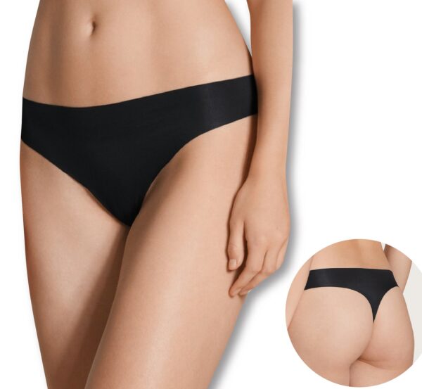 60643-string-mayro-11 60643 - Ελαστικό στρινγκ Χωρίς Ραφές