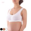 140-8 mpoustaki dantela leyko 1 140-8 Ελαστικό Μπουστάκι με Φαρδιά Τιράντα & Δαντέλα