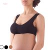 140-8 mpoustaki dantela mayro 1 140-8 Ελαστικό Μπουστάκι με Φαρδιά Τιράντα & Δαντέλα