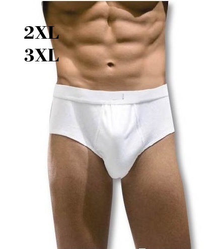 402-3 Ανδρικό Bαμβακερό σλιπ σε 2XL & 3XL