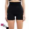 171 short gimnastiki black 1 171 - Ελαστικό ανατομικό σορτς με ανόρθωση